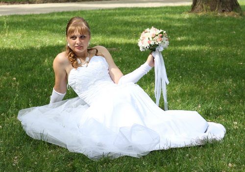 Свадебный набор из бисера - мягкие украшения