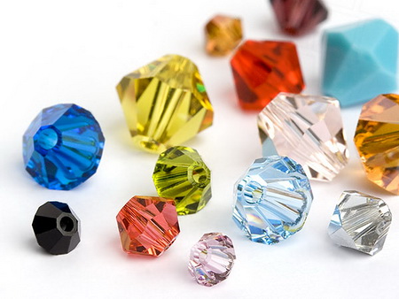 Кристаллы Swarovski для создания бус